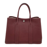 エルメス HERMES ガーデンパーティーTPM W刻 ルージュアッシュ SV金具 ネゴンダ レディース ハンドバッグ