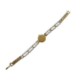 ミキモト MIKIMOTO パールウォッチ JAL限定 4N20-0941 ホワイトシェル GP クオーツ レディース 腕時計