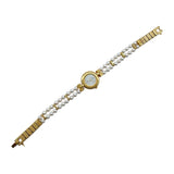 ミキモト MIKIMOTO パールウォッチ JAL限定 4N20-0941 ホワイトシェル GP クオーツ レディース 腕時計