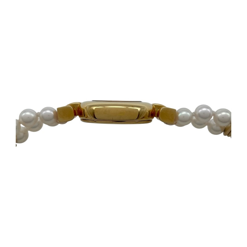 ミキモト MIKIMOTO パールウォッチ JAL限定 4N20-0941 ホワイトシェル GP クオーツ レディース 腕時計