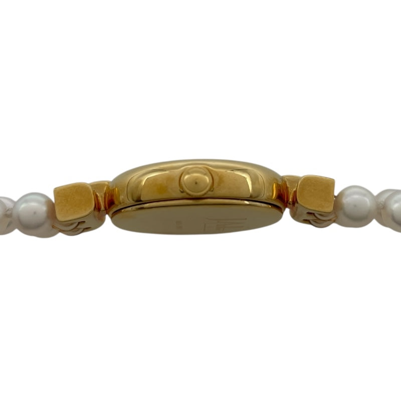 ミキモト MIKIMOTO パールウォッチ JAL限定 4N20-0941 ホワイトシェル GP クオーツ レディース 腕時計