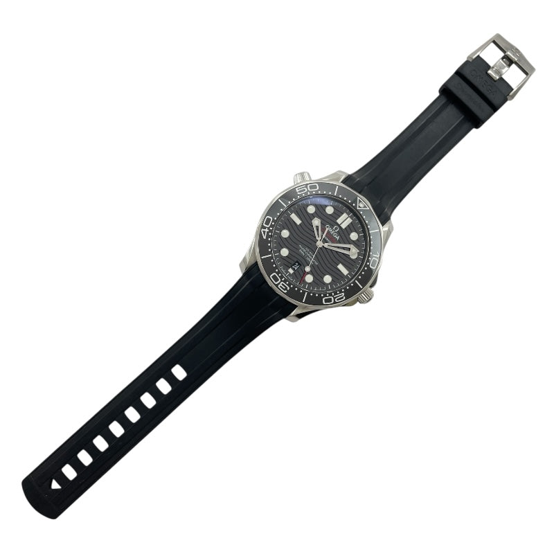 オメガ OMEGA シーマスター ダイバー300M コーアクシャル マスタークロノメーター 210.32.42.20.01.001 ブラック SS メンズ 腕時計