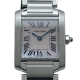 カルティエ Cartier タンク フランセーズ SM ピンクシェル W51028Q3 ピンクシェル SS レディース 腕時計