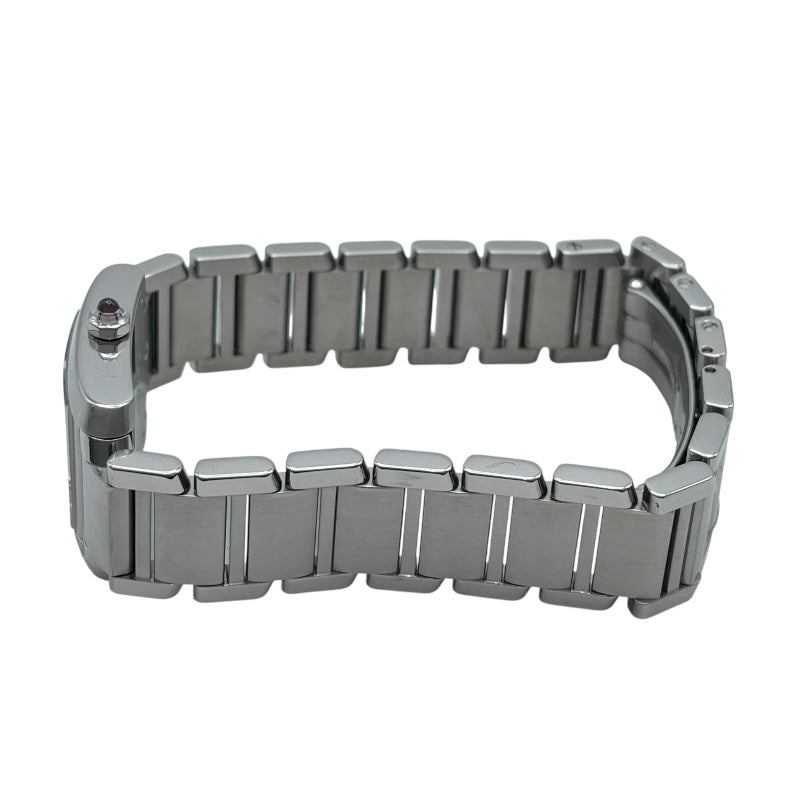 カルティエ Cartier タンク フランセーズ SM ピンクシェル W51028Q3 ピンクシェル SS レディース 腕時計