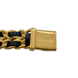 シャネル CHANEL プルミエールS H0001 ブラック GP レディース 腕時計