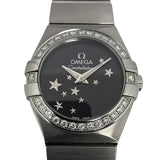 オメガ OMEGA コンステレーション ブラッシュ クォーツ 123.15.24.60.01.001 ブラック SS クオーツ レディース 腕時計