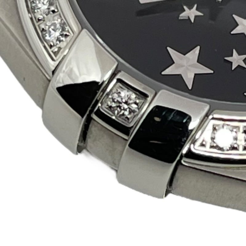 オメガ OMEGA コンステレーション ブラッシュ クォーツ 123.15.24.60.01.001 ブラック SS クオーツ レディース 腕時計