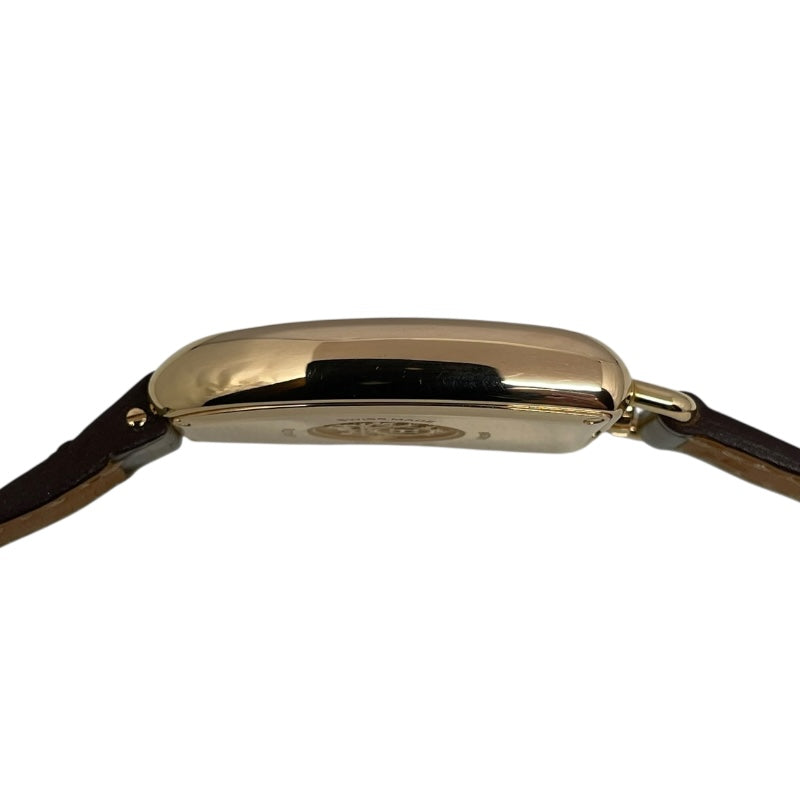 エルメス HERMES ギャロップ ドゥ エルメス GM GA1.270(W047893WW00) シルバー K18PG/革ベルト クオーツ レディース 腕時計