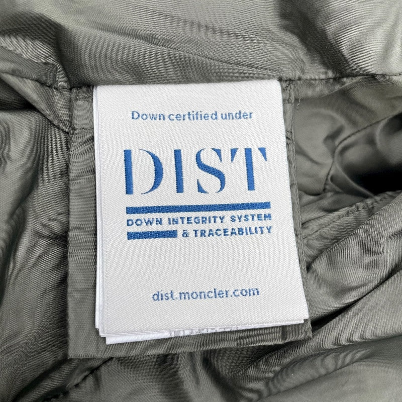 モンクレール MONCLER AGOT ベルト付ダウンコート F20931D50700 カーキ ナイロン レディース ダウンジャケット