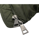 モンクレール MONCLER AGOT ベルト付ダウンコート F20931D50700 カーキ ナイロン レディース ダウンジャケット