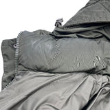 モンクレール MONCLER AGOT ベルト付ダウンコート F20931D50700 カーキ ナイロン レディース ダウンジャケット