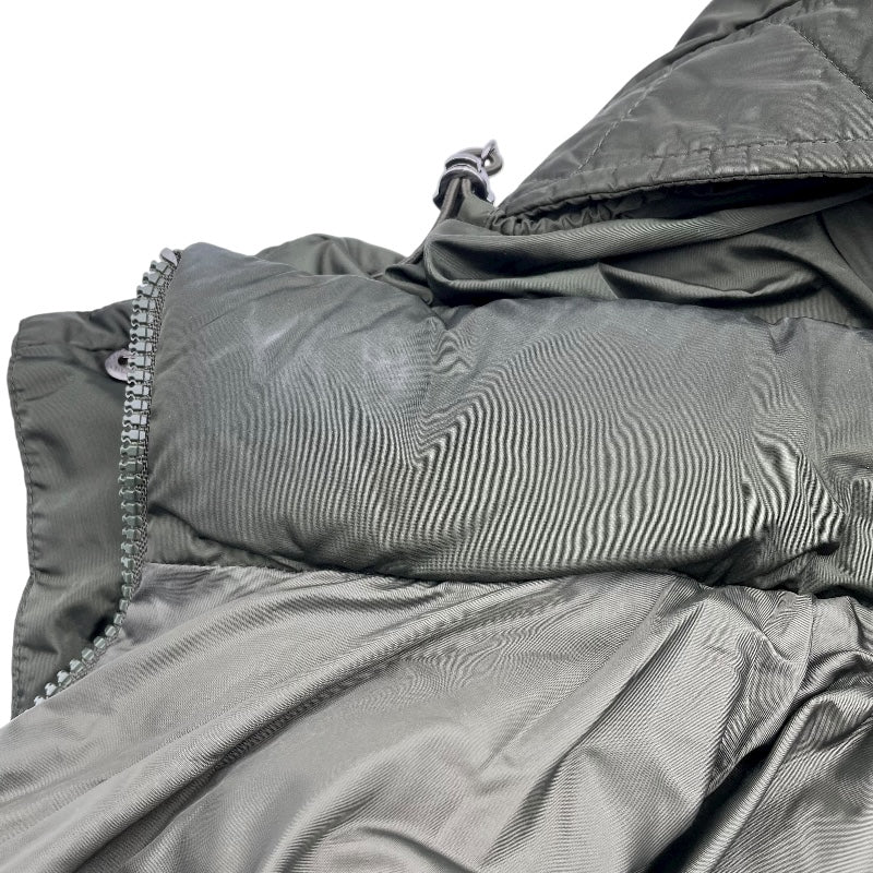 モンクレール MONCLER AGOT ベルト付ダウンコート F20931D50700 カーキ ナイロン レディース ダウンジャケット