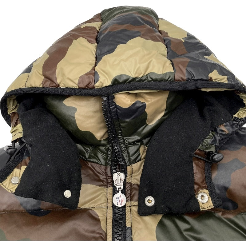 モンクレール MONCLER HIMALAYA カモフラージュダウンジャケット ベージュ ナイロン メンズ ダウンジャケット