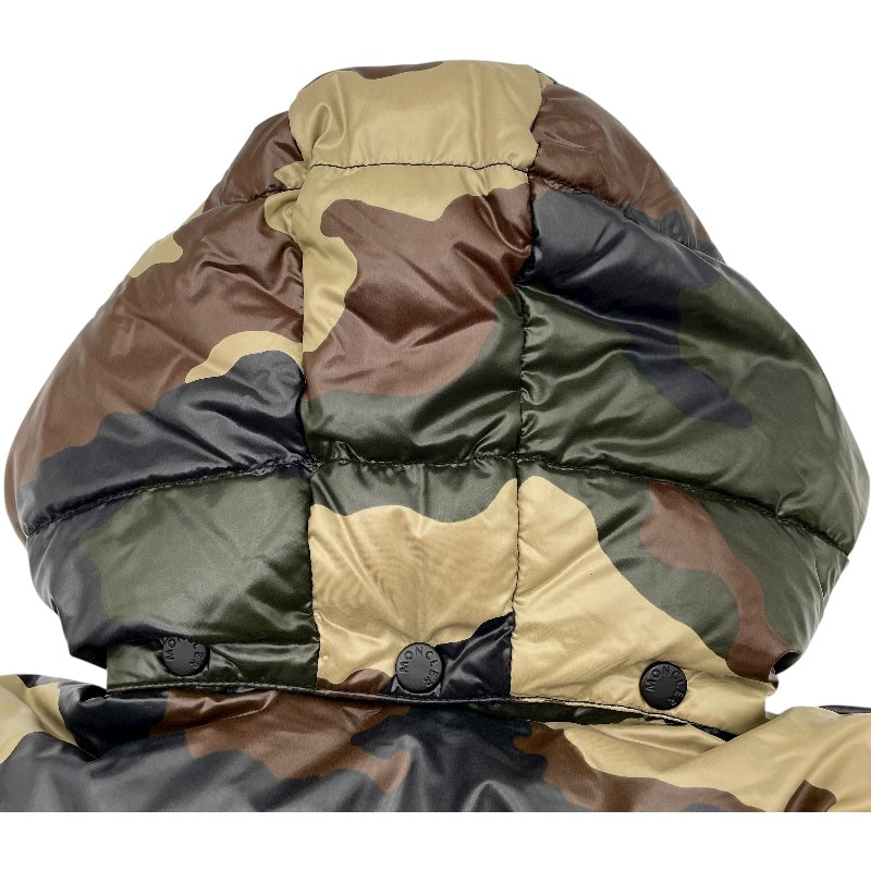 モンクレール MONCLER HIMALAYA カモフラージュダウンジャケット ベージュ ナイロン メンズ ダウンジャケット
