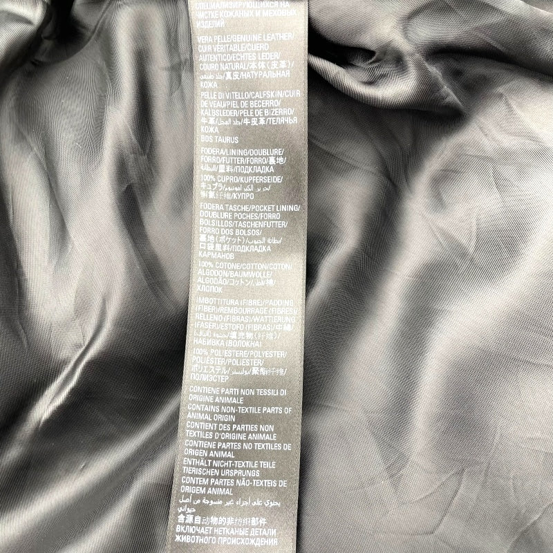 バレンシアガ BALENCIAGA レザーパファーベスト 719218 ブラック 牛革 ユニセックス その他アウター