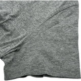モンクレール MONCLER ロゴワッペン半袖Tシャツ グレー コットン メンズ 半袖Ｔシャツ
