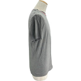 モンクレール MONCLER ロゴワッペン半袖Tシャツ グレー コットン メンズ 半袖Ｔシャツ
