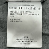 モンクレール MONCLER ロゴワッペン半袖Tシャツ グレー コットン メンズ 半袖Ｔシャツ