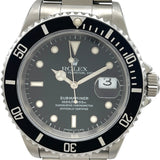 ロレックス ROLEX サブマリーナ デイト U番 16610 ブラック SS 自動巻き メンズ 腕時計