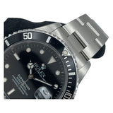 ロレックス ROLEX サブマリーナ デイト U番 16610 ブラック SS 自動巻き メンズ 腕時計