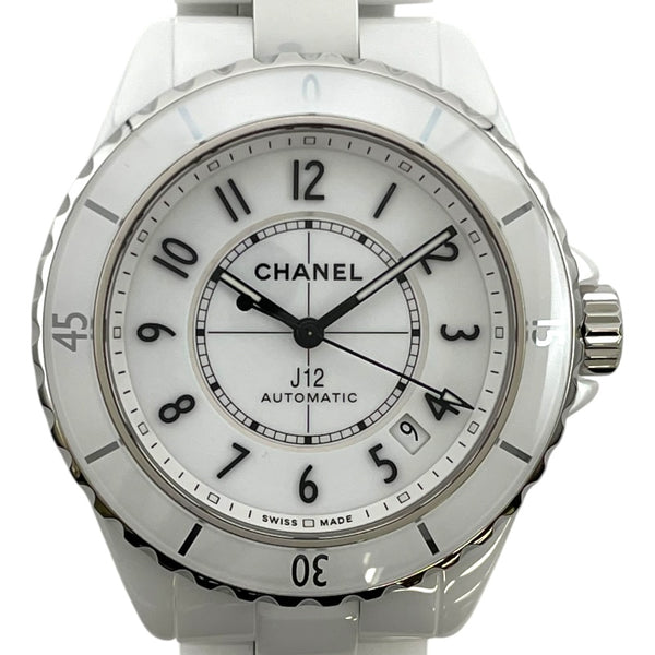 シャネル CHANEL J12 キャリバー12.1 38MM H5700 ホワイト セラミック 自動巻き メンズ 腕時計
