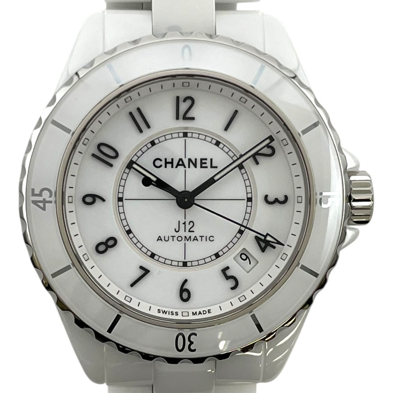 シャネル CHANEL J12 キャリバー12.1 38MM H5700 ホワイト セラミック 自動巻き メンズ 腕時計