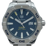 タグ・ホイヤー TAG HEUER アクアレーサー キャリバー5 WAY2012.BA0927 ブルー SS メンズ 腕時計