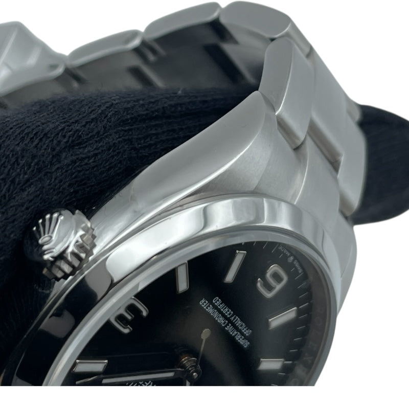 ロレックス ROLEX エクスプローラー36 ランダムシリアル 124270 ブラック SS 自動巻き メンズ 腕時計