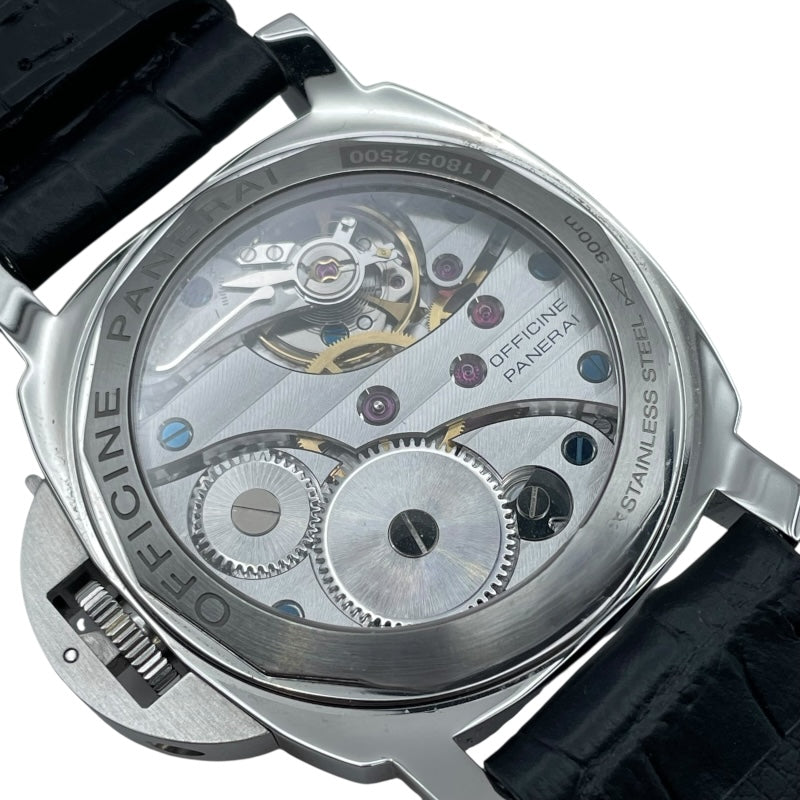 パネライ PANERAI ルミノールマリーナ 44mm PAM00111 ブラック SS メンズ 腕時計