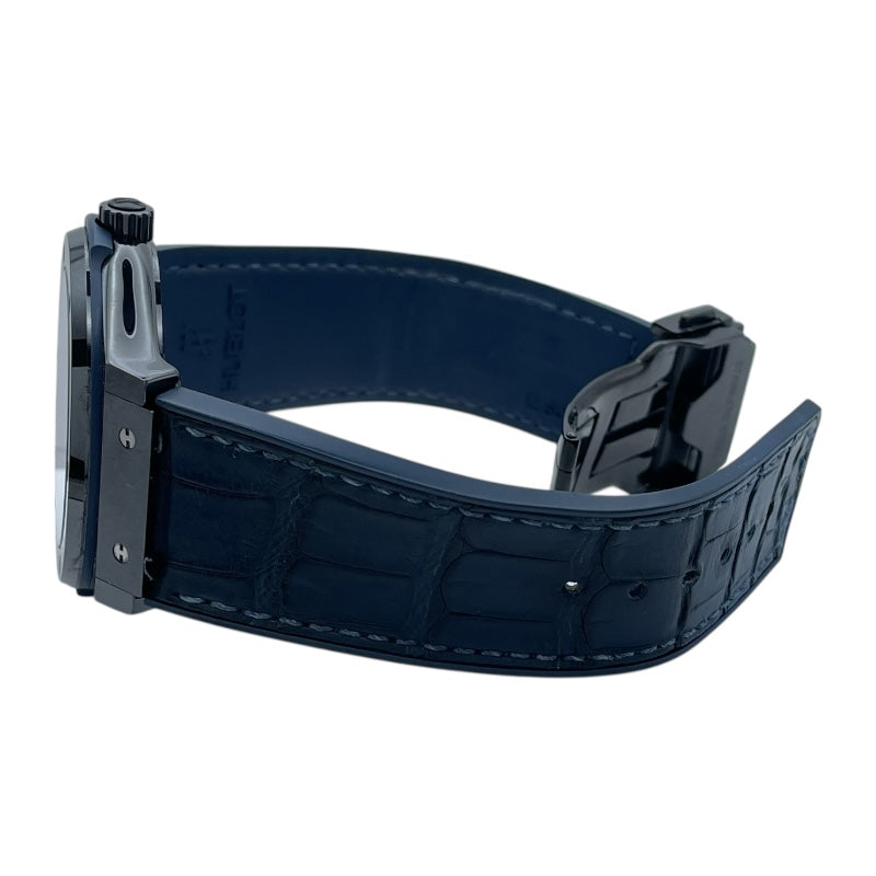 ウブロ HUBLOT クラシック・フュージョン セラミック ブルー 511.CM.7170LR ブルー セラミック 自動巻き メンズ 腕時計