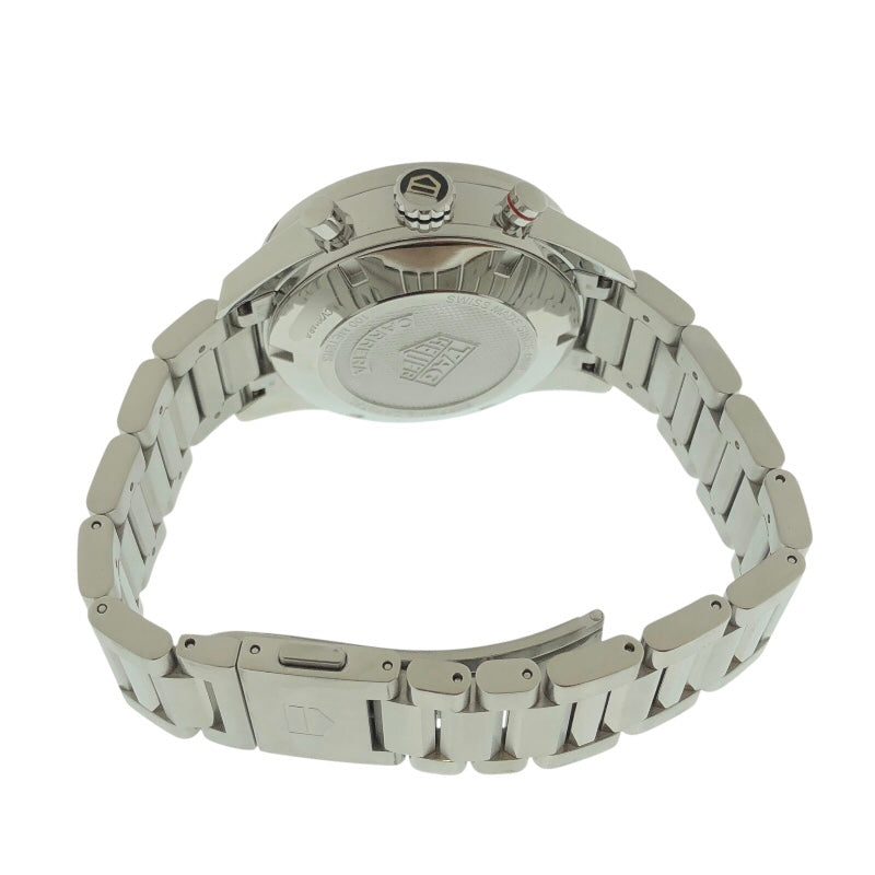 タグ・ホイヤー TAG HEUER ｶﾚﾗ ｷｬﾘﾊﾞｰ16 ｸﾛﾉｸﾞﾗﾌ CV201AR.BA0715 SS メンズ 腕時計