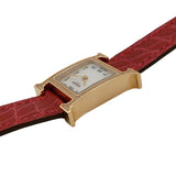 エルメス HERMES Hウォッチ ミニ　ホワイトシェル HH1.173 K18ピンクゴールド K18 レディース 腕時計