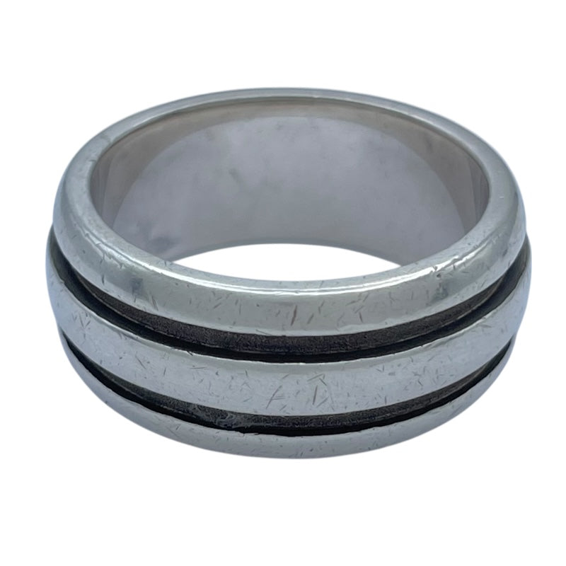 ティファニー TIFFANY＆CO グルーブドダブルラインリング シルバー 925 ジュエリー