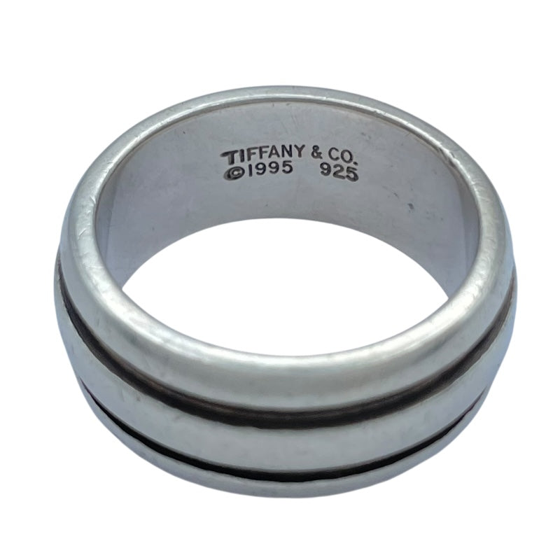 ティファニー TIFFANY＆CO グルーブドダブルラインリング シルバー 925 ジュエリー