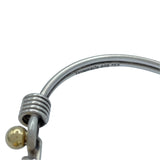 ティファニー TIFFANY＆CO ダブルラブノットバングル シルバーxゴールド 925/750 ジュエリー