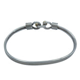 ティファニー TIFFANY＆CO ダブルラブノットバングル シルバーxゴールド 925/750 ジュエリー