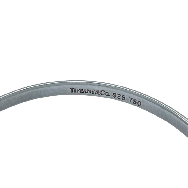ティファニー TIFFANY＆CO ラブノットバングル シルバーxゴールド 925/750 ジュエリー