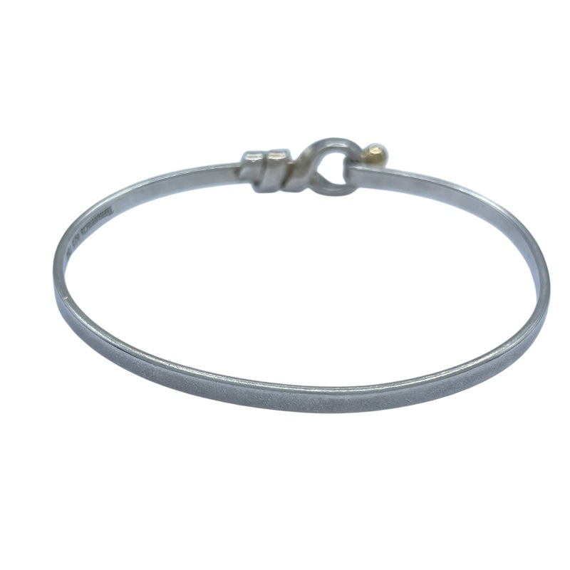 ティファニー TIFFANY＆CO ラブノットバングル シルバーxゴールド 925/750 ジュエリー