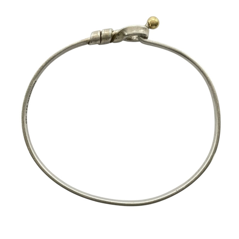 ティファニー TIFFANY＆CO ラブノットバングル シルバーxゴールド 925/750 ジュエリー