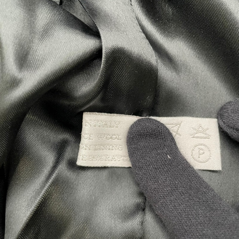 ミュウミュウ miu miu ウールテーラードジャケット グレー ウール レディース テーラードジャケット