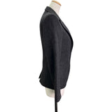 ミュウミュウ miu miu ウールテーラードジャケット グレー ウール レディース テーラードジャケット