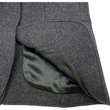 ミュウミュウ miu miu ウールテーラードジャケット グレー ウール レディース テーラードジャケット