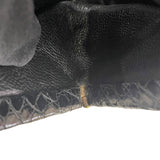 シャネル CHANEL ココマークガマ口ハンドバッグ ブラック ゴールド金具 クロコダイル クロコ レディース ハンドバッグ