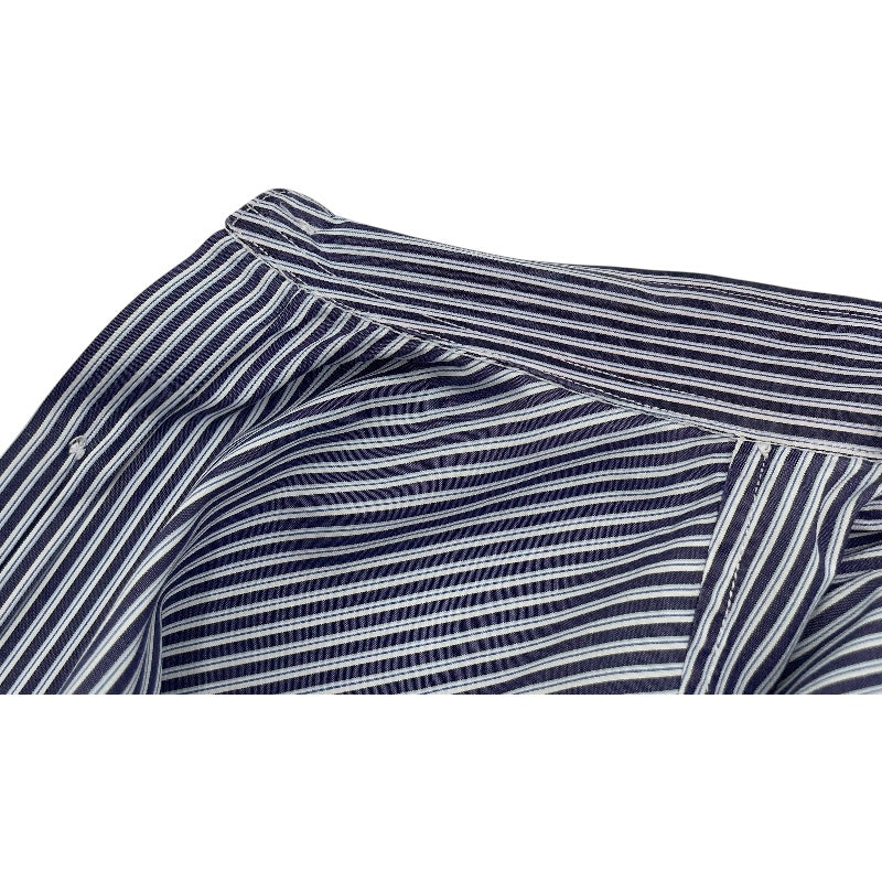 グッチ GUCCI ストライプ 長袖シャツ 307648 ブルー コットン メンズ 長袖シャツ