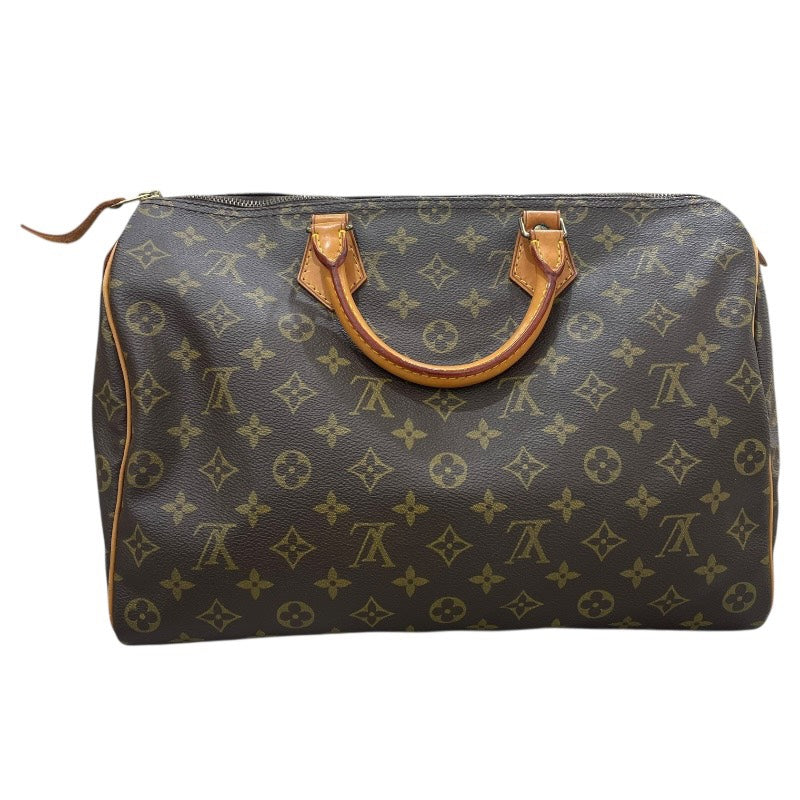 ルイ・ヴィトン LOUIS VUITTON スピーディ35 M41524 ブラウン ゴールド金具 モノグラム レディース ハンドバッグ