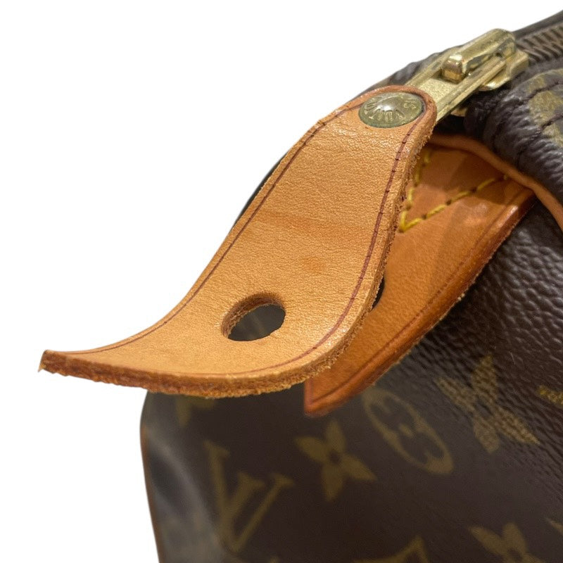 ルイ・ヴィトン LOUIS VUITTON スピーディ35 M41524 ブラウン ゴールド金具 モノグラム レディース ハンドバッグ