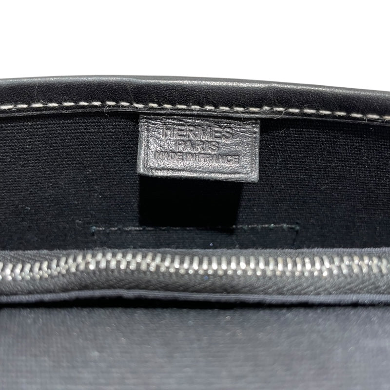 エルメス HERMES ブエナベンチュラPM ブラック トワル レディース ショルダーバッグ