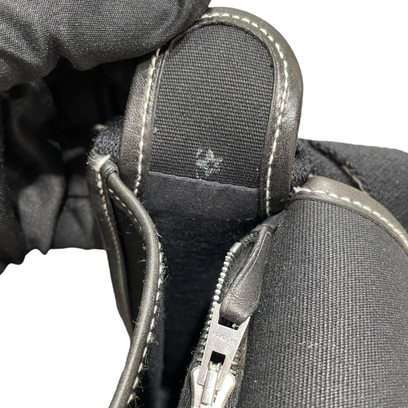 エルメス HERMES ブエナベンチュラPM ブラック トワル レディース ショルダーバッグ