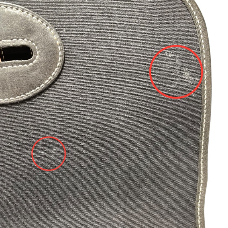 エルメス HERMES ブエナベンチュラPM ブラック トワル レディース ショルダーバッグ