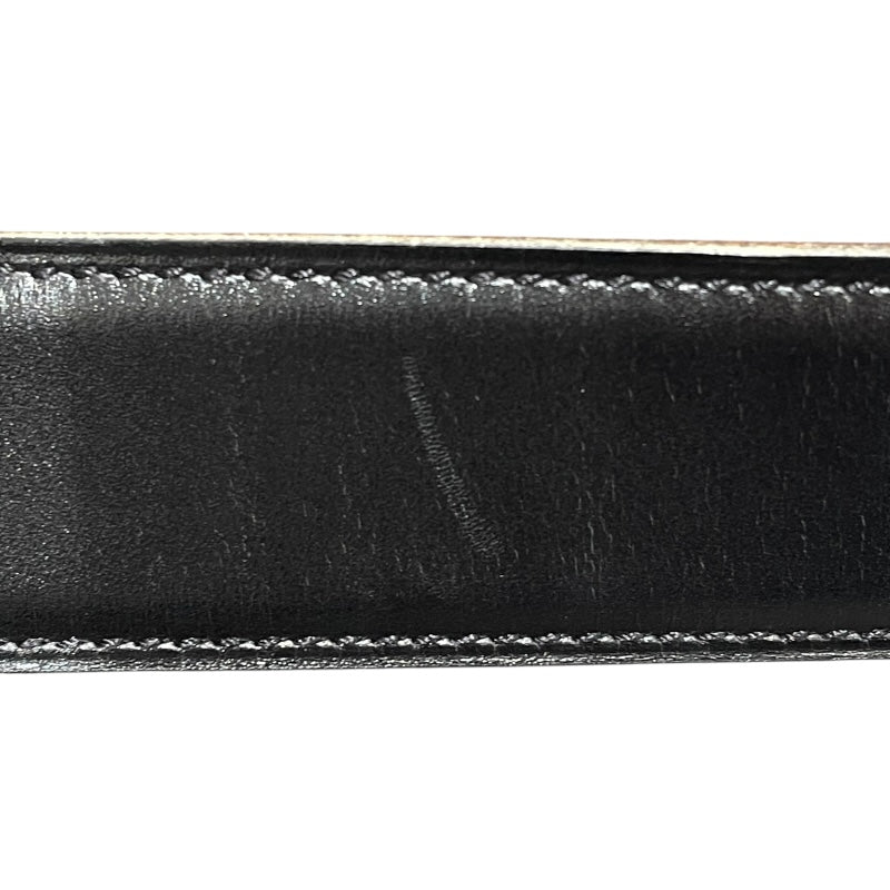 エルメス HERMES コンスタンスベルト 60 〇Y刻 ブラック GD金具 ボックス・クシュベル レディース ベルト